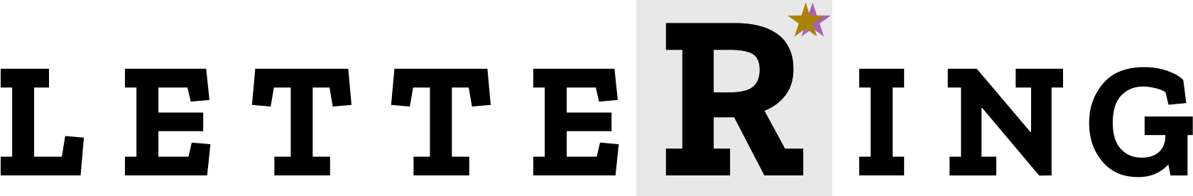 lettering light mode banner image